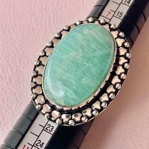 Amazonite Ring 8.5